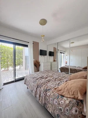 Bedroom; natural light, wood floor