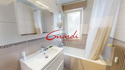 Bathroom; tile floor, natural light, needs renovation