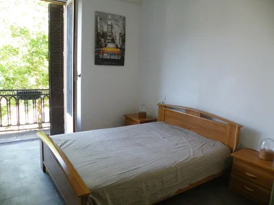 Chambre; lumière naturelle, vue
