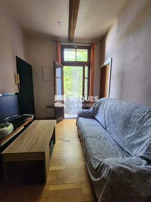 Salon; parquet, lumière naturelle