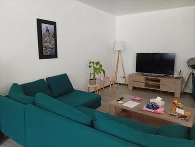 Salon; parquet, lumière naturelle