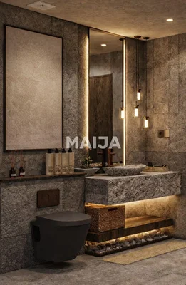 Baño; renovado, luz natural, estilo moderno