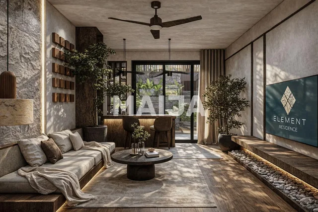 Salón; luz natural, estilo moderno, suelo de madera