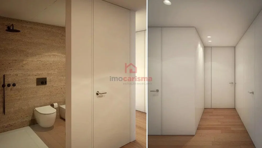 Toilettes; carrelage, lumière naturelle