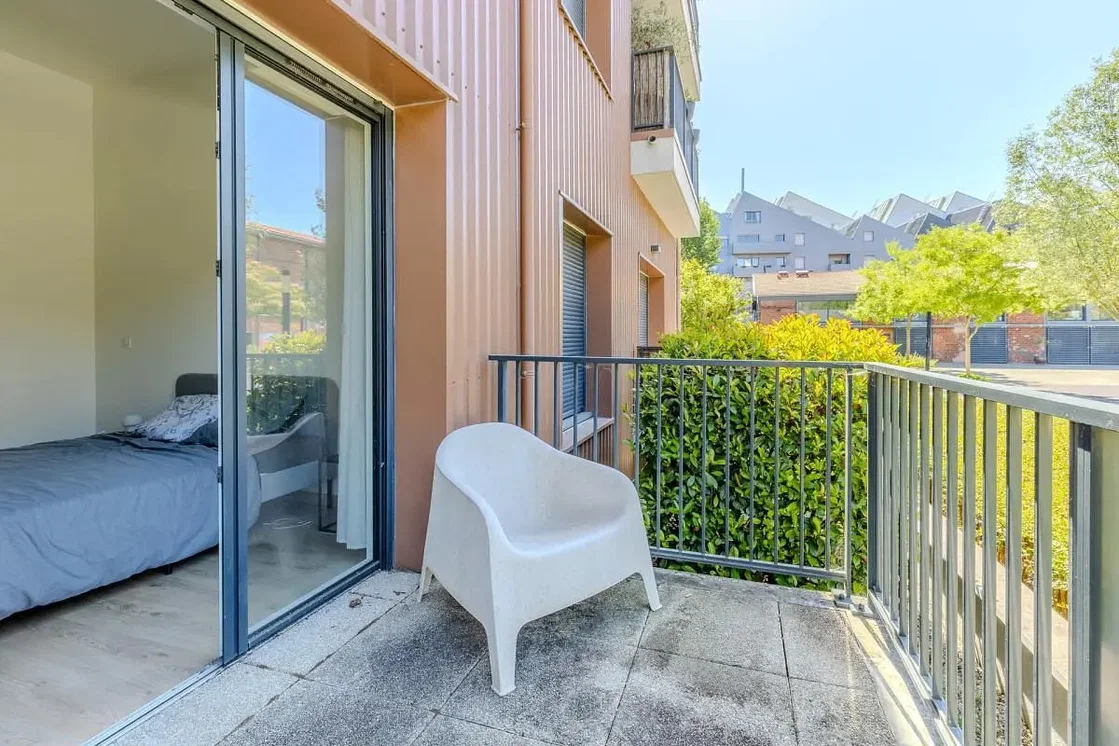 Balkon; tageslicht, blick