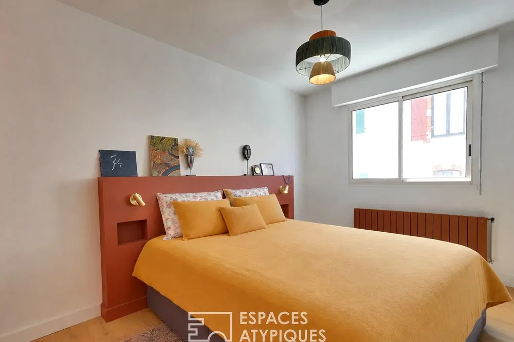 Schlafzimmer; tageslicht, moderner stil