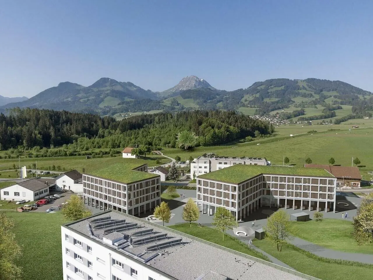 Haus und umgebung