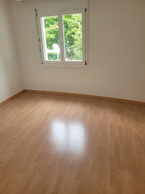 Bedroom; wood floor, natural light, view