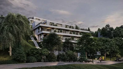 Casa e arredores; vista, luz natural