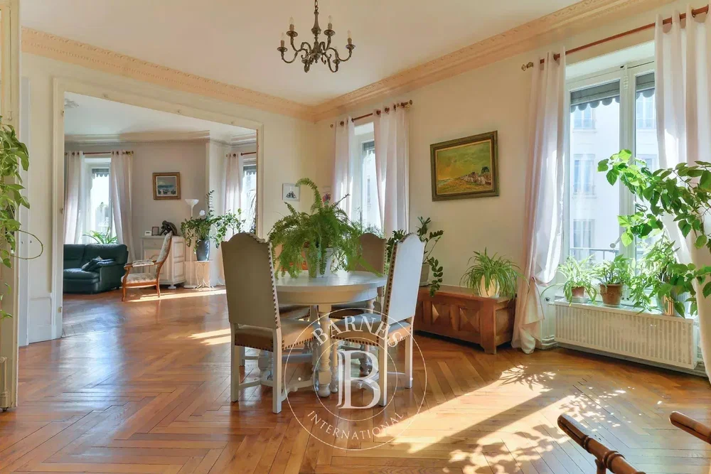 Living room; wood floor, natural light