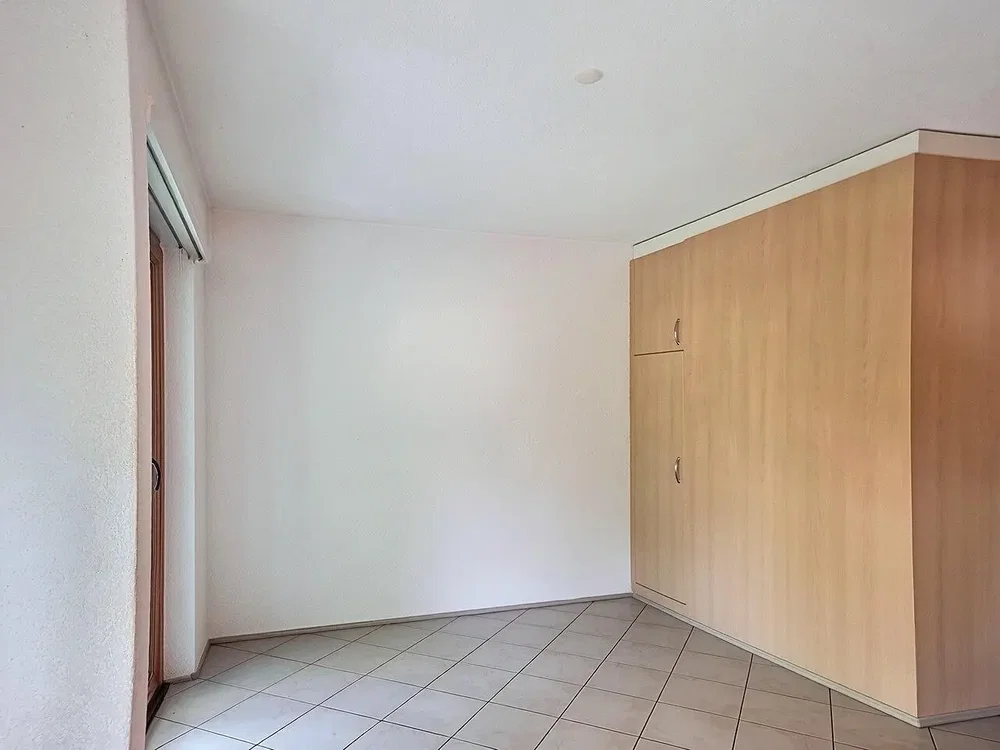 Bedroom; tile floor