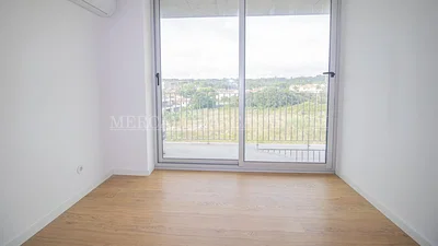 Balkon; blick, holzboden, tageslicht