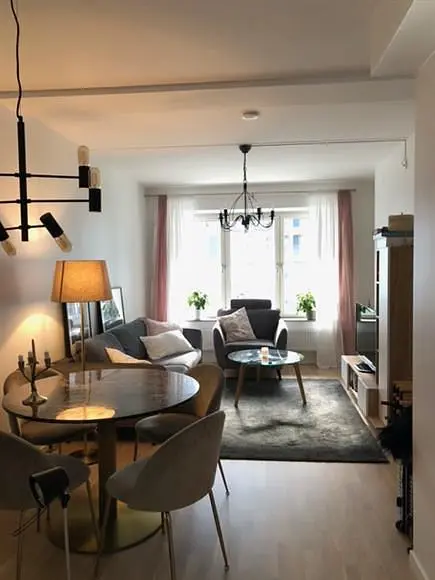 Sala de estar; luz natural, estilo moderno