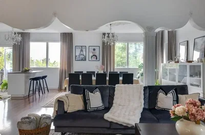 Sala de estar; luz natural, estilo moderno