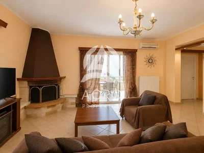 Living room; fireplace, natural light