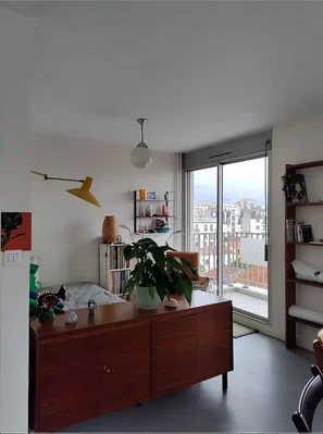 Soggiorno; vista, luce naturale, stile moderno