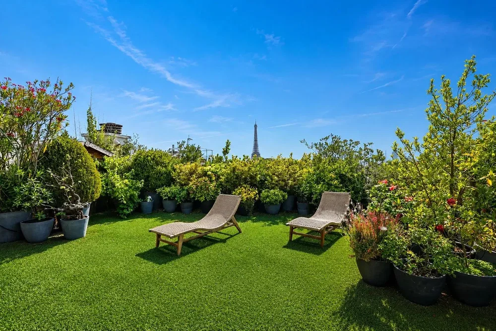 Terraço; vista, luz natural