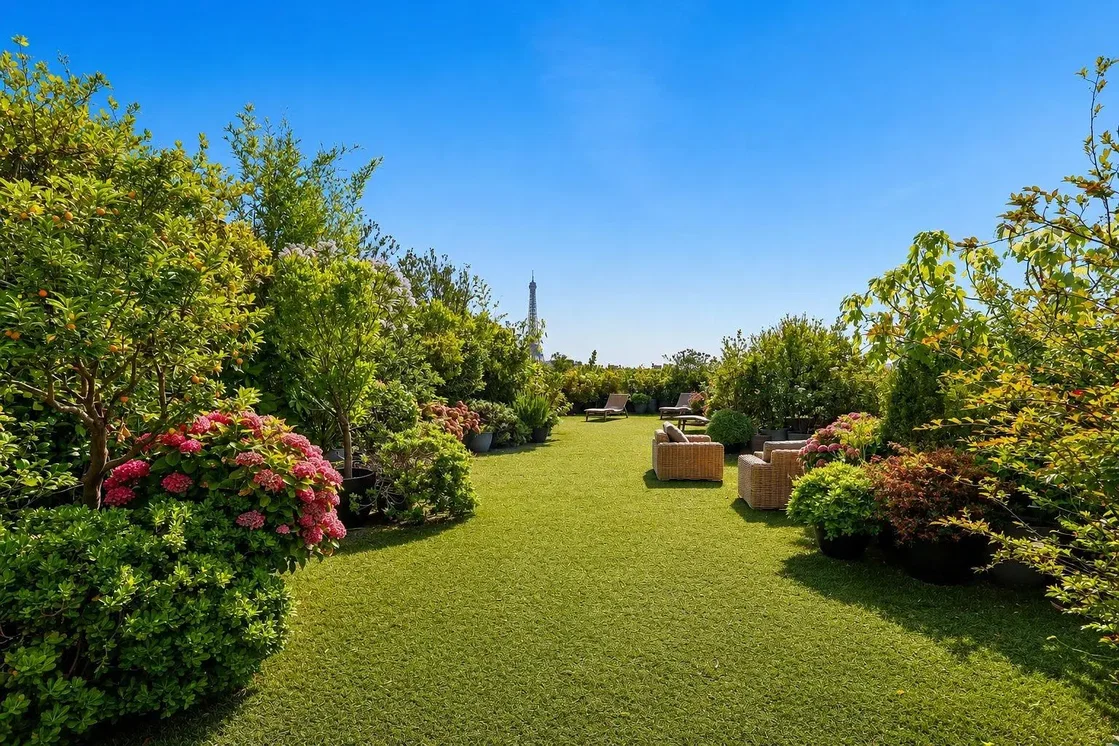 Casa e arredores; luz natural, vista