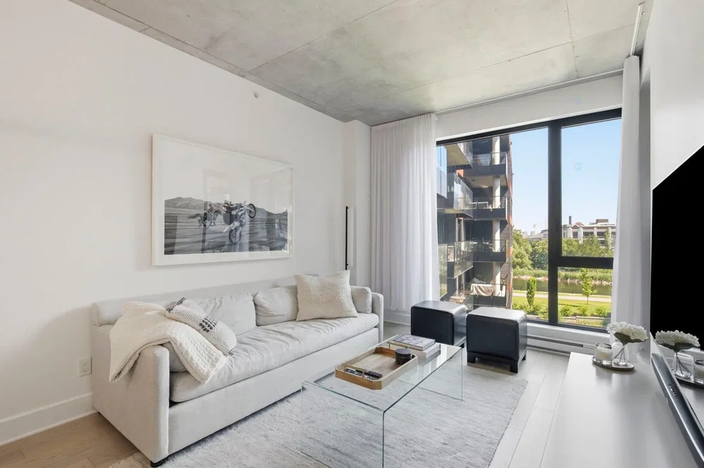 Salón; vista, luz natural, estilo moderno