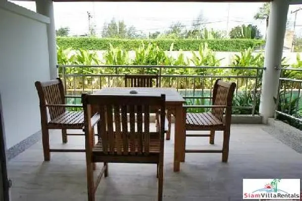 Terrace; natural light, view