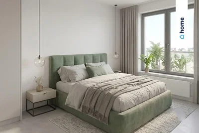 Yatak odası; doğal ışık, modern stil