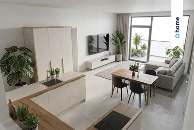 Oturma odası; modern stil, doğal ışık, fayans zemin