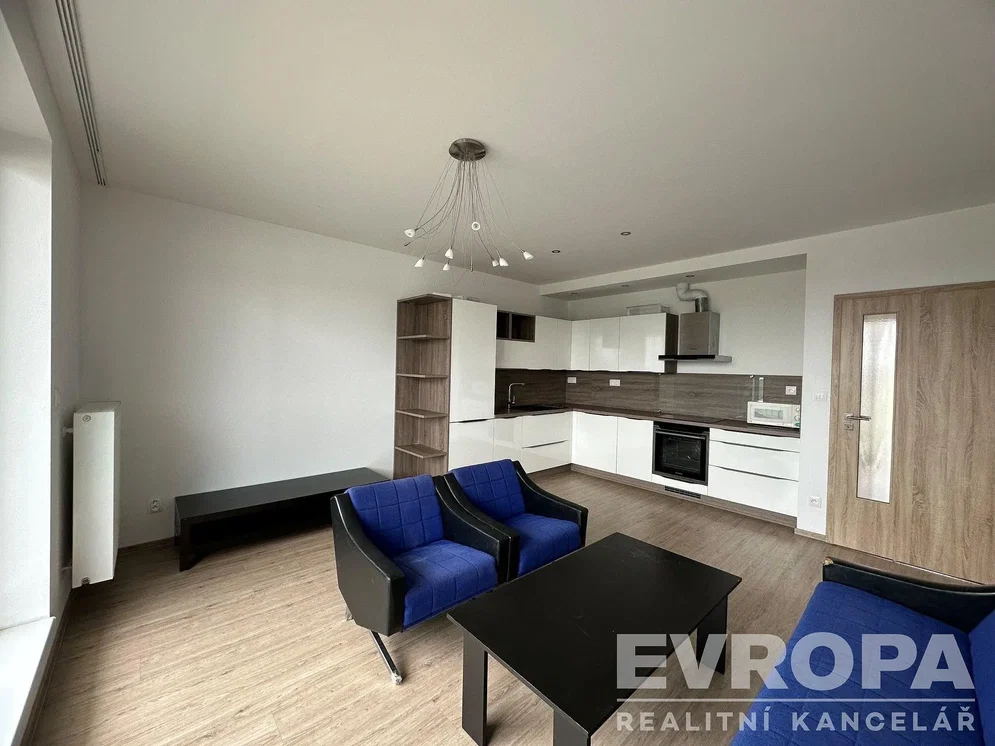 Living room; kitchen appliances, natural light, modern style