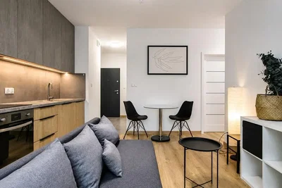 Salón; electrodomésticos, suelo de madera, luz natural, estilo moderno