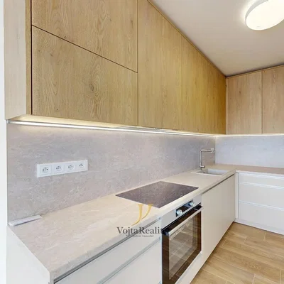 Küche; küchengeräte, holzboden, tageslicht, moderner stil, renoviert