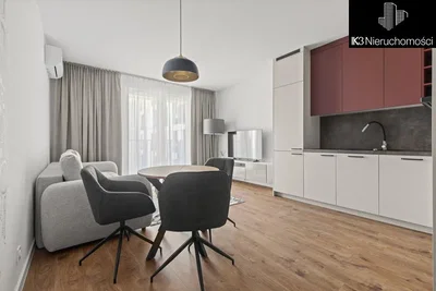 Wohnzimmer; küchengeräte, holzboden, tageslicht, moderner stil