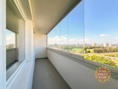 Balkon; blick, tageslicht