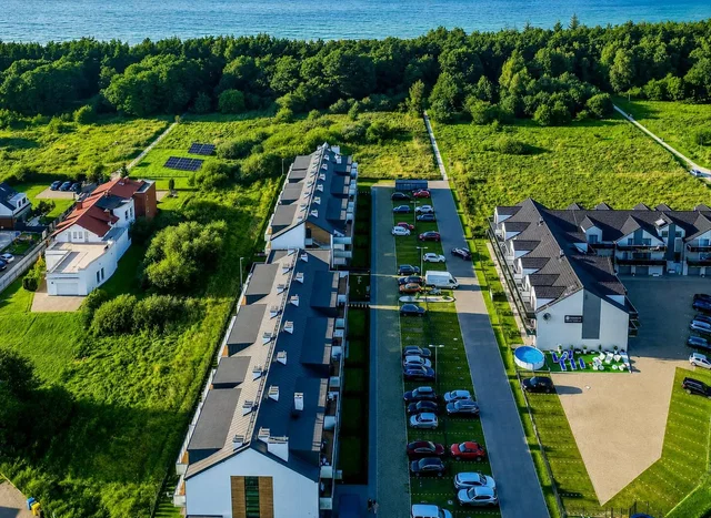 Casa e arredores; vista