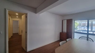 Living room; natural light, wood floor