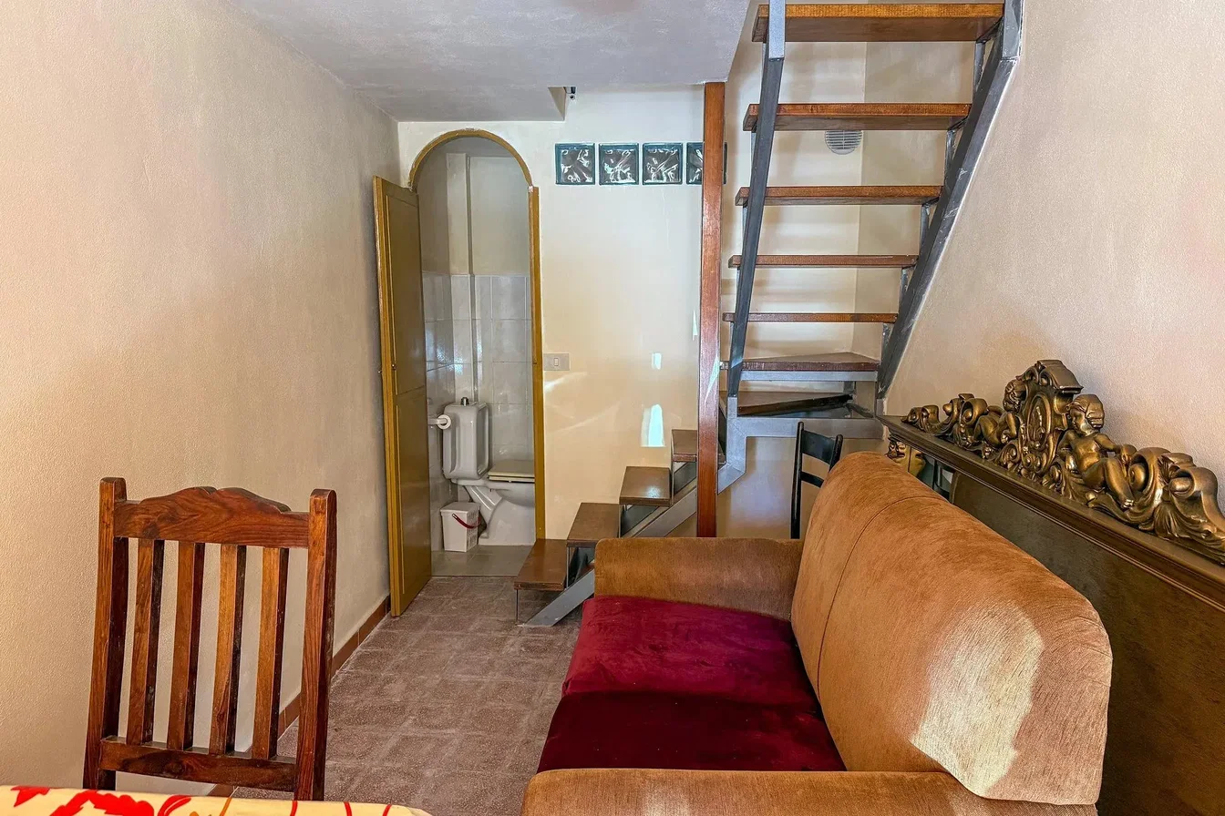 Living room; wood floor, natural light
