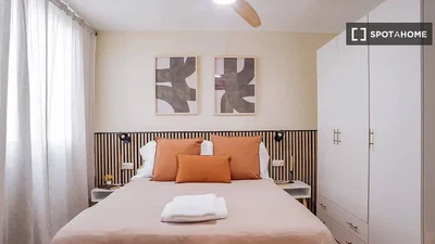Schlafzimmer; tageslicht, moderner stil