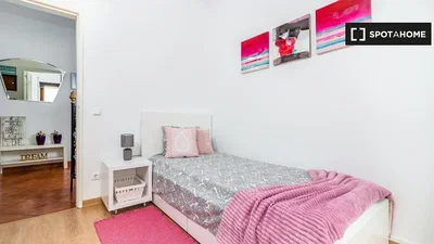 Schlafzimmer; tageslicht, moderner stil