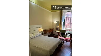 Bedroom; natural light, wood floor