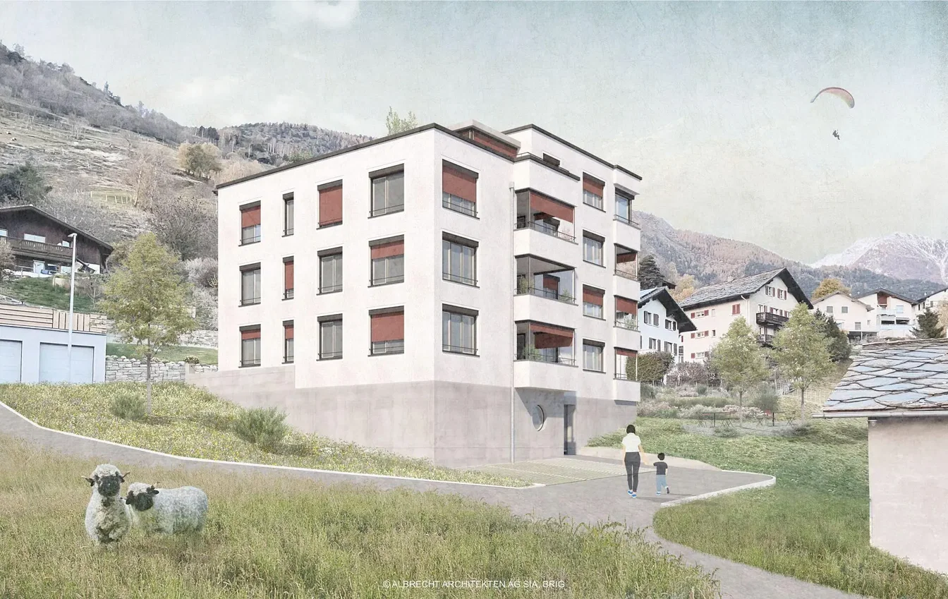 Haus und umgebung; blick, tageslicht