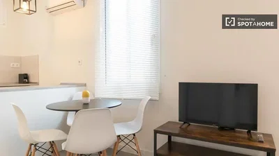 Wohnzimmer; tageslicht, küchengeräte