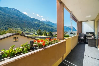 Balkon; blick, tageslicht