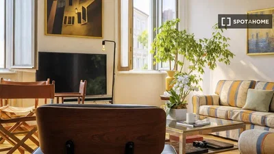 Wohnzimmer; tageslicht, moderner stil
