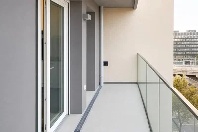 Balkon; blick, tageslicht