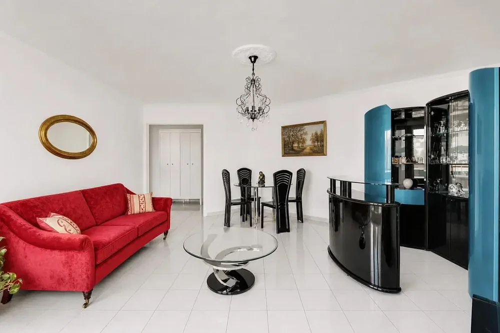 Salon; style moderne, parquet