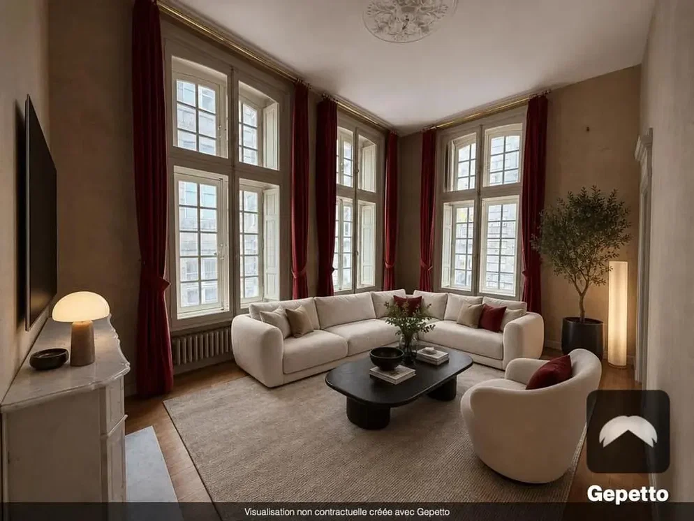 Oturma odası; doğal ışık, modern stil