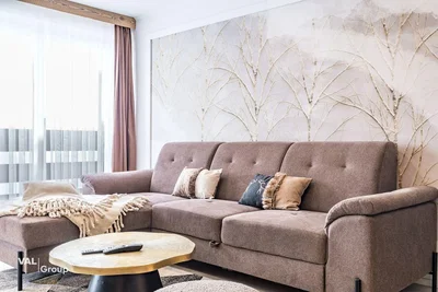 Wohnzimmer; moderner stil, tageslicht, holzboden