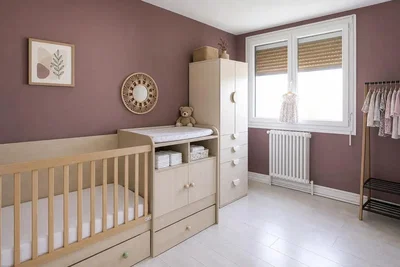 Kinderkamer; natuurlijk licht, moderne stijl