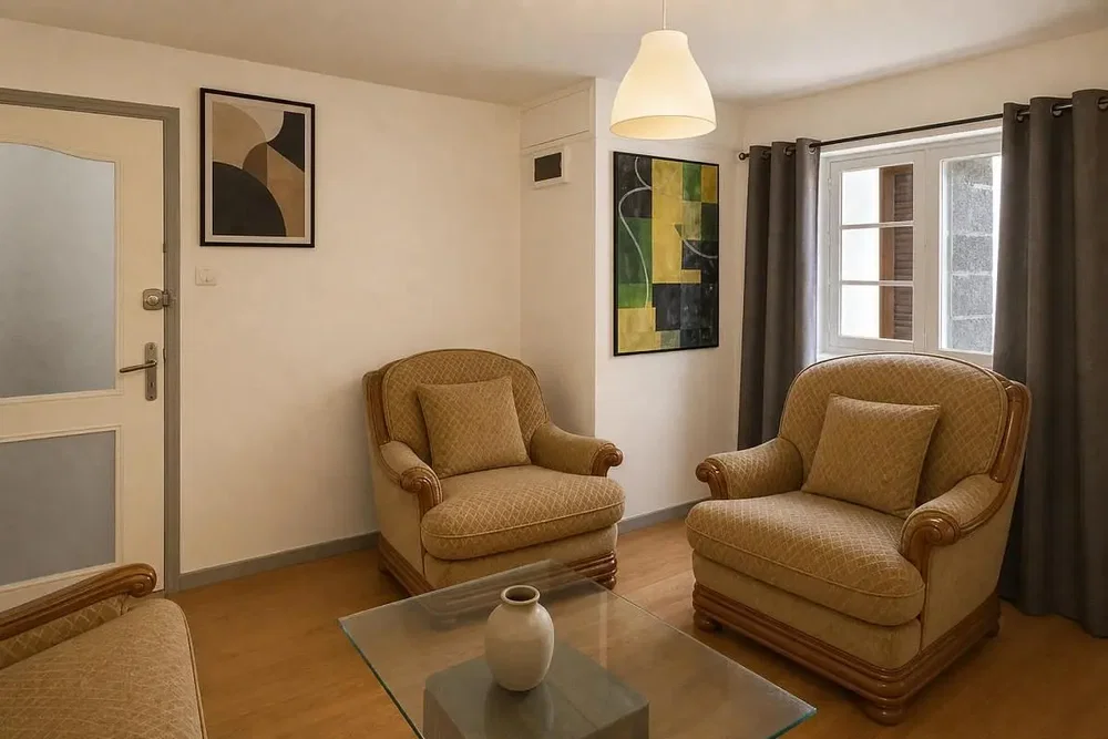 Wohnzimmer; tageslicht, moderner stil