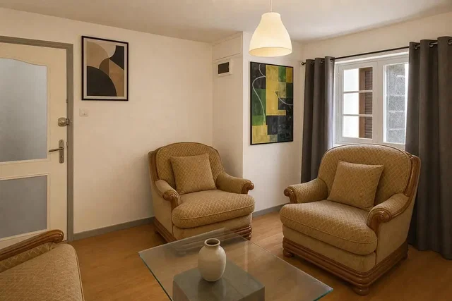 Obývačka; prirodzené svetlo, moderný štýl