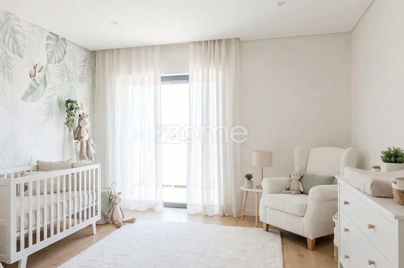 Kinderzimmer; tageslicht, moderner stil, holzboden