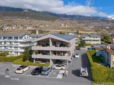 Maison et environs; vue